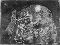 ochyming: Alexander “Skunder” Boghossian Ethiopian, 1937-2003 Cave Bird and the Lantern,1964  https://painted-face.com/