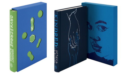 The new Folio Society editions of ‘Oryx and Crake’ and ‘Kindred’ feature evo