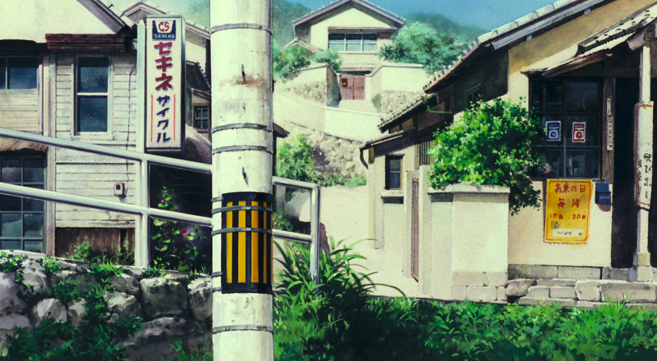 ghibli-collector:  The Art Of Studio Ghibli’s Ocean Waves Art Direction Naoya Tanaka