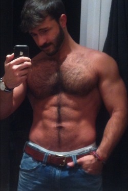 betterbehairy:  hotmenftw:  okiesmen:  http://okiesmen.tumblr.com/