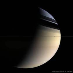 Saturn in Blue and Gold #nasa #apod #ssi