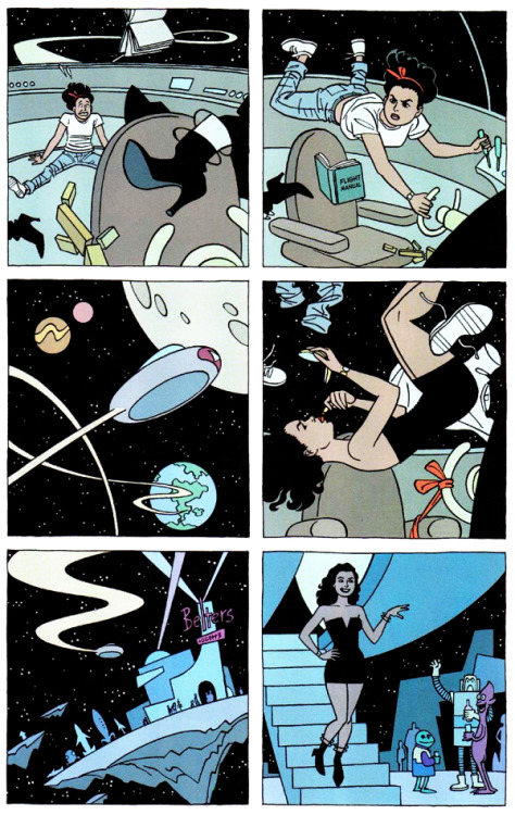 spaceshiprocket - Tesla Time from Tom Strong’s Terrific Tales #1...