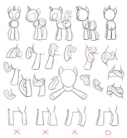 naomiknight17:  kawaii-rainbow-pony:  draw MLP pony by Pennygu I find this tutorial very helping and useful!  Ah ha ha the way I draw legs is SO not canon these days XD This is a really good reference for those who want their stuff to be more accurate!