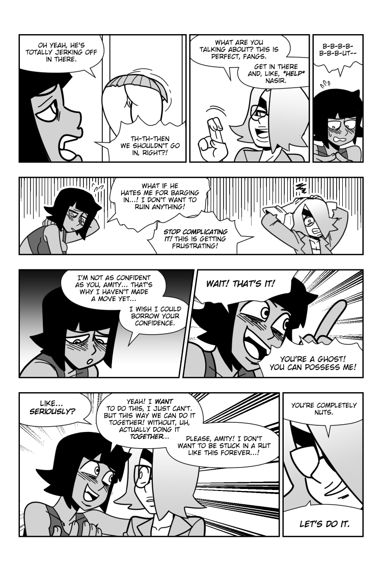 What’s that? It’s a new page of Friends with Benifrits ‘cause I finally stopped