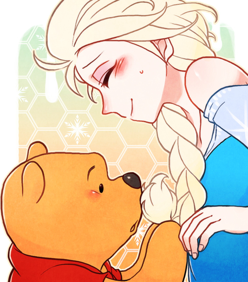 yuridesiles:  crossover Frozen by セト＠twitter始めました