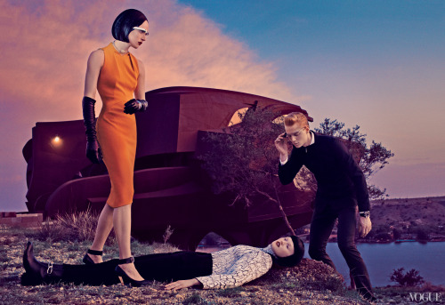 &ldquo;The Final Frontier&rdquo;. By Steven Klein for Vogue US September 2013.