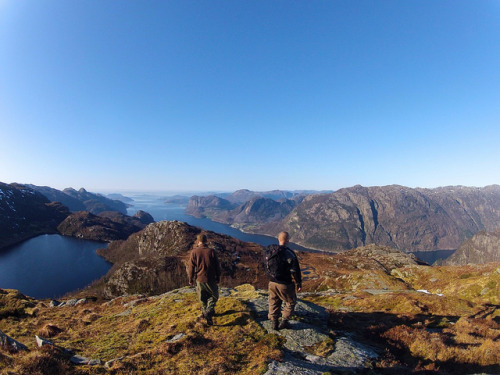 Hiking the surrounding mountains of Frafjord on Flickr.