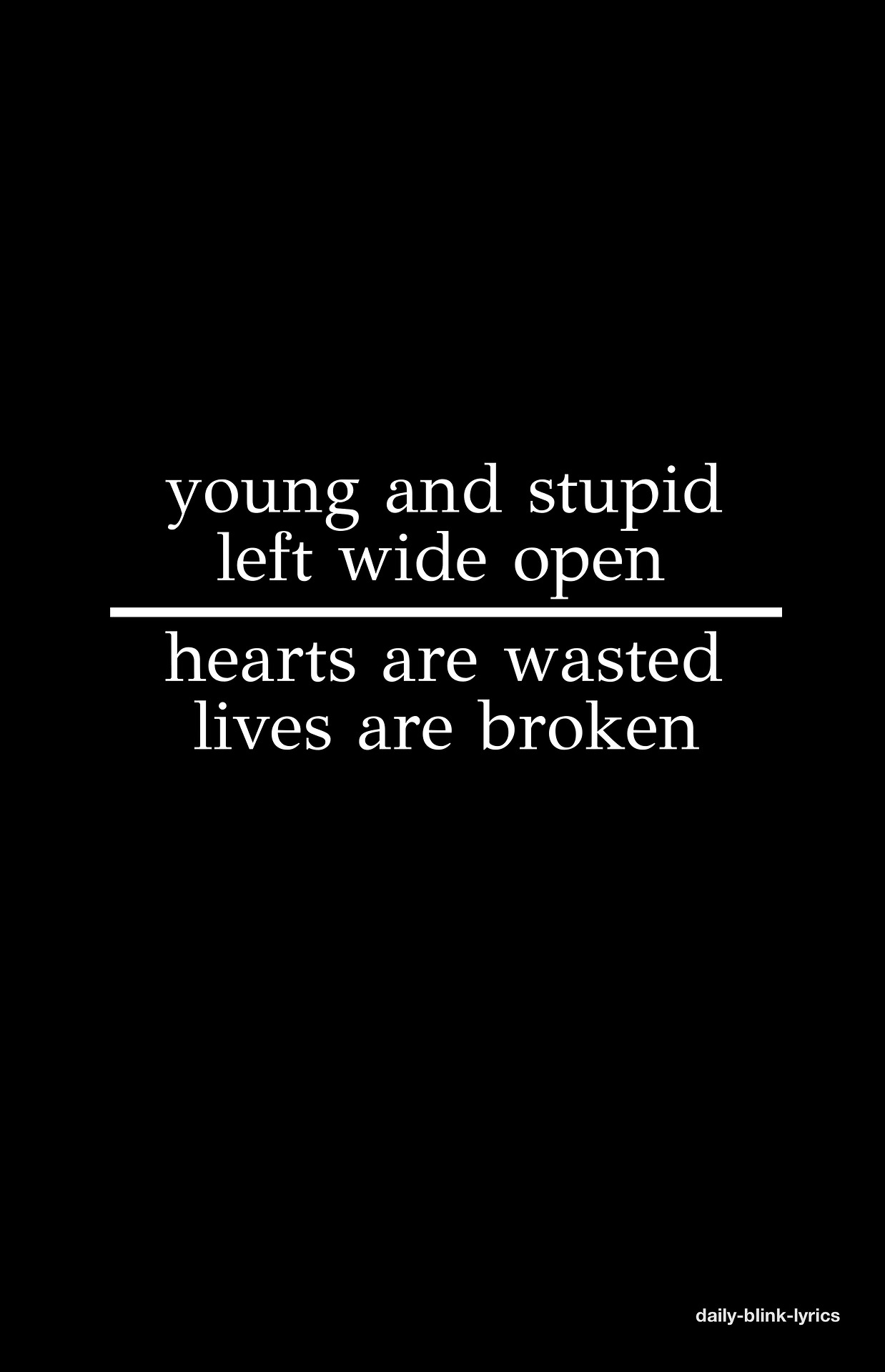 blink- — Every Time I Look For You, blink-182