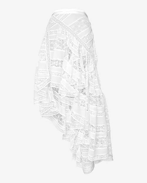 Zimmermann Celestial Lace Asymmetric SkirtYou&rsquo;ll love these Skirts. Promise!