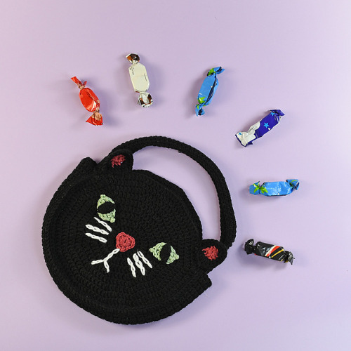 Cat Trick Or Treat Bag By Zo Potrac