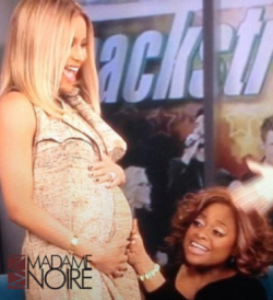 queennubian:  ethiopienne:  Confirmed: Ciara is pregnant with her first child!  For nearly a month, pregnancy rumors have been swirling about Ciara. The rumors initially began after the “Body Party” singer made several public appearances wearing