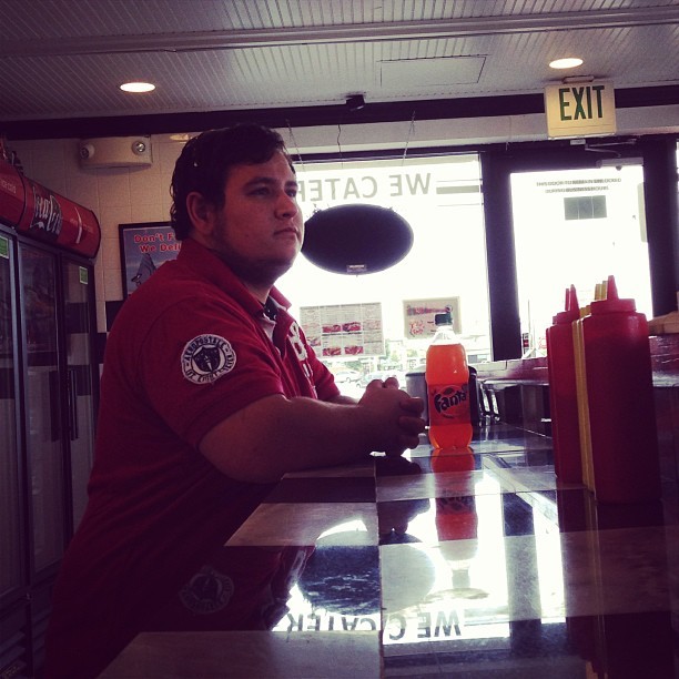 wolfilmmaker:  Getting lunch :)  (at Taste Of Philly)