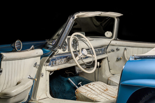 1958 Mercedes-Benz 300 SL Roadster owned by Juan Manuel Fangio El Maestro competed in 52 Formula One