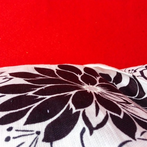 Spending the day in my yukata (summer kimono) that I hand sewed. Mom, those sewing lessons really ca