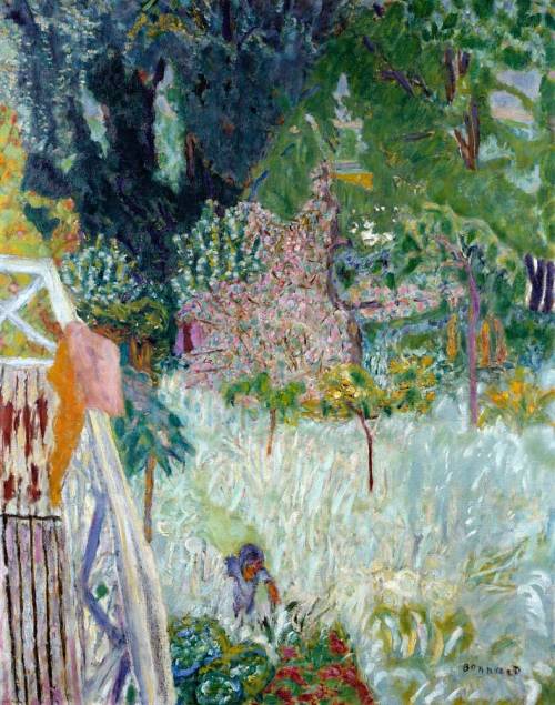 Pierre Bonnard. Balcony at Veronnet, c. 1920. Musée des Beaux-arts de Brest Métropole