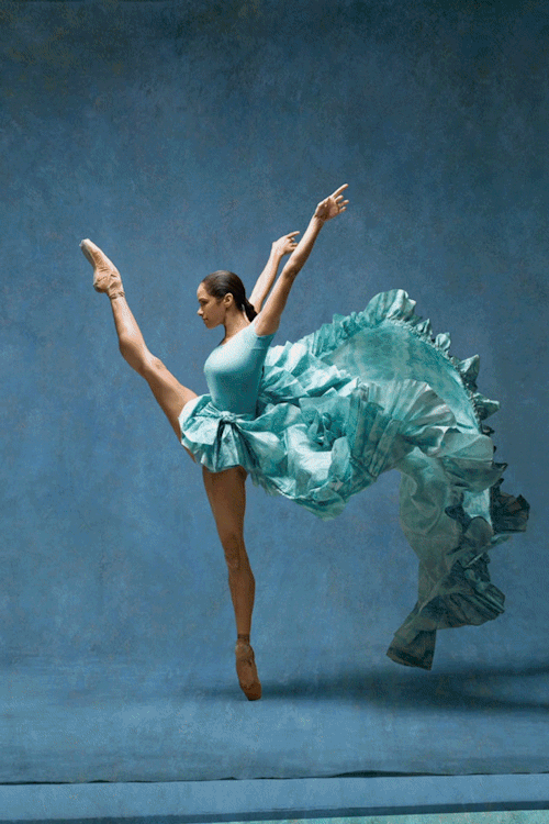 harpersbazaar: Misty Copeland Recreates Degas’s Ballerinas The ballet star discusses what it&r