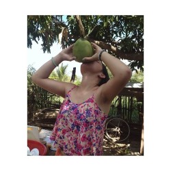 Fresh coconut water all day everyday thanks