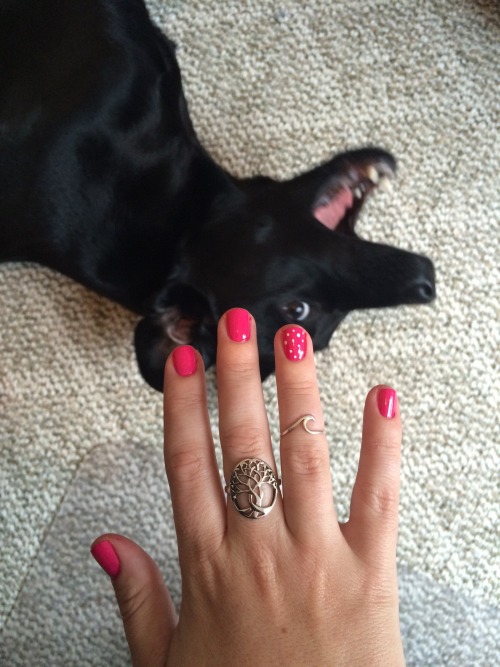I think Brady likes my nails