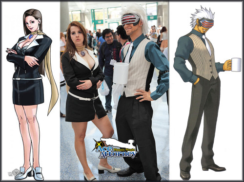 elysiumsanscosplay:Back in 2011, I made some Ace Attorney costumes! My husband is a huge follower of