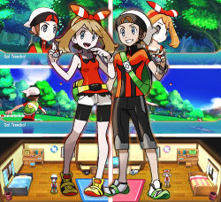 chipsprites:   ORAS: Player Characters ۞ ~  