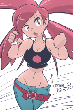 fernal-red:Flannery doodle from about a day