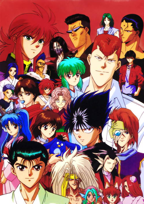 thekazumakuwabara:YYH Group Shot Edit – (Click for Higher Resolution)