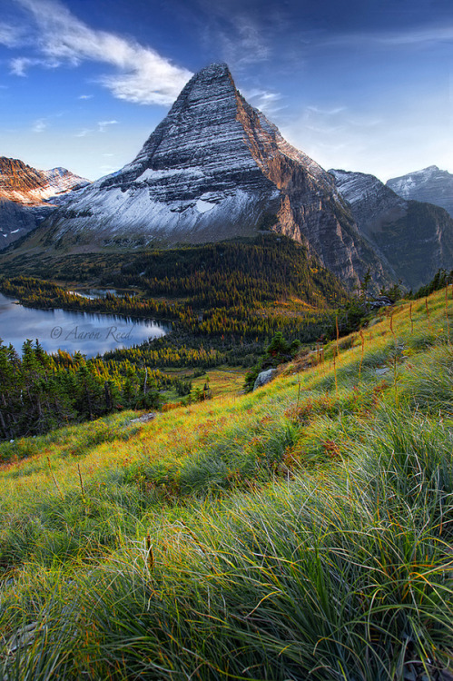 Hidden Lake in Glacier National Park, Montana