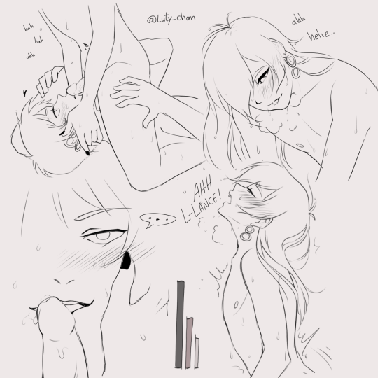 luty-chan:   i know it’s too early for this AU to have some smut, but i can’t stop myself …  MASTERPOST