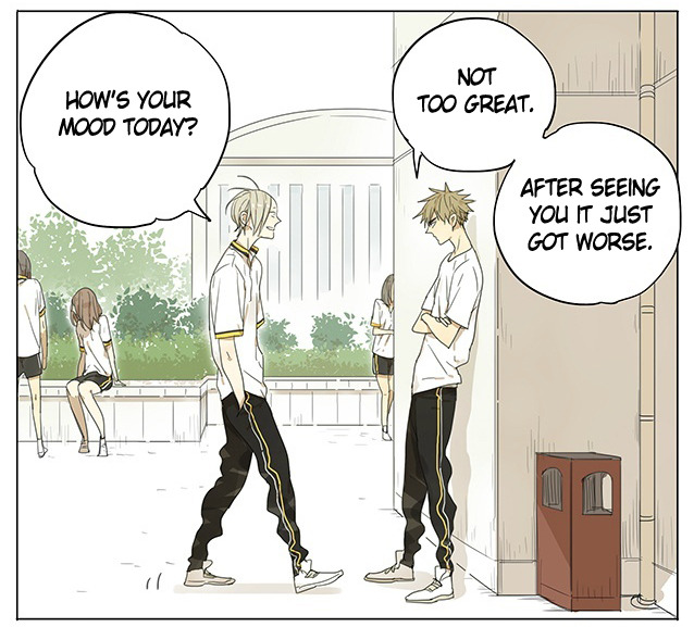 Old Xian 12/12/2014 update of 19 Days, translated by Yaoi-BLCD Previoiusly: 1-54