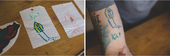 escapekit:Father &amp; Sons TattoosFather Keith Anderson for the past 7 years