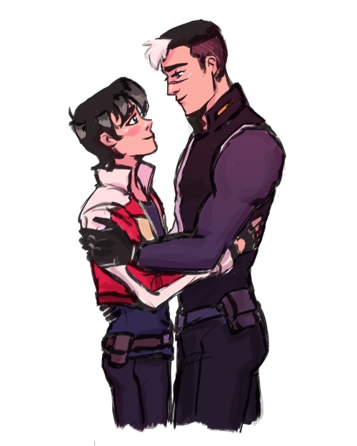 paunchsalazar: I couldn’t pick so have some sad and happy Sheith doodles… Klance and Sh