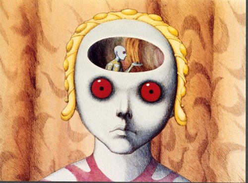 70sscifiart:Fantastic Planet, 1973