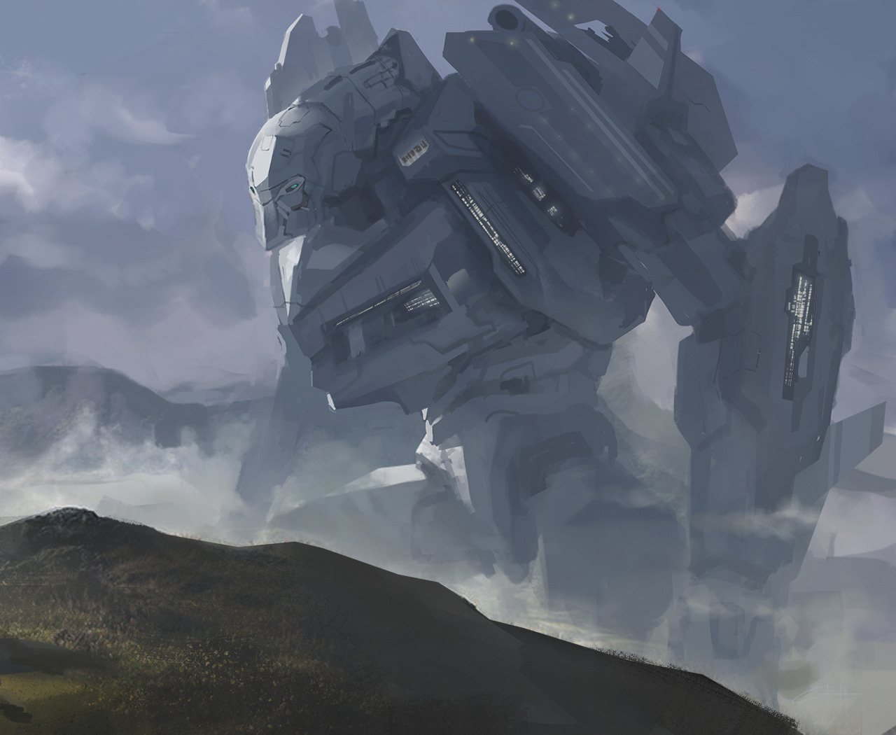 biosynth:  Finally took the time to do my own interpretation of metrotitans from