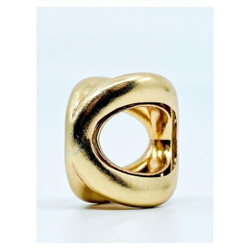 The Siamese-Twin Doughnut Rattle Ring… •  Made of Bronze (using a plaster lost-wax-cast made from a 