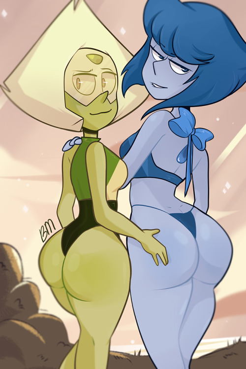 lewdcream:Self-indulgent Peridot set.