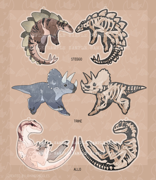 smiggles: If you like dinosaurs! I sell double sided charms on my etsyLink