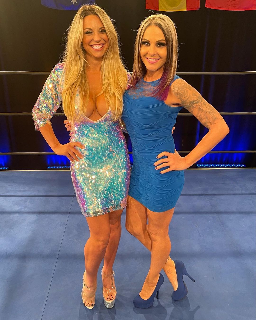 WWE Women ❄ — Tiffany & Velvet Sky 💋