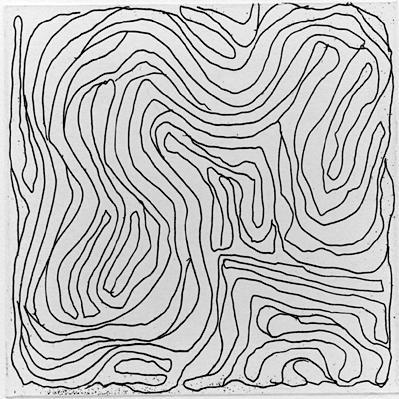 vjeranski:  Sol LeWittSmall Etchings/Black &amp; White No. 3,1999Hard ground