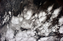 photojojo:  Alexander Gerst is one of the six lucky astronauts currently aboard the International Space Station. When he’s not working as a geophysicist, Alexander has been documenting the incredible cloud formations swirling around the planet on his