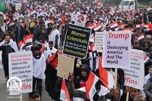 fuckyeahmarxismleninism:Baghdad, Iraq: Inspiring photos from today’s massive demonstration against U