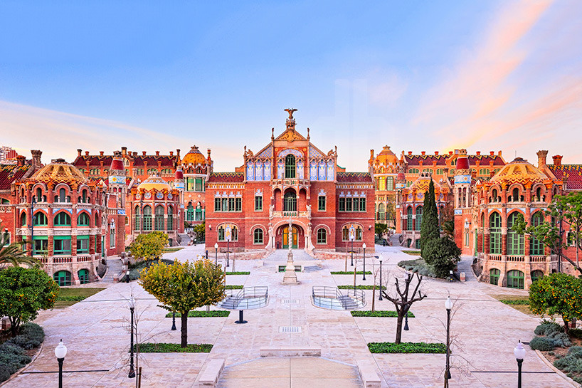 travelingcolors:  Sant Pau Hospital, Barcelona | Spain (by David Cardelus) Sant Pau