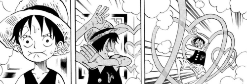 luffy one piece manga