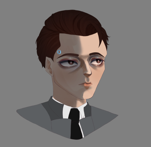 Tried To Figure Out How To Stylize Connor But Now He Just Looks Weird Maybe It's The Eyes Or Smth Idk
