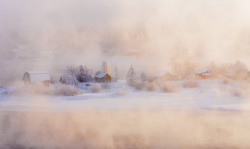 landscapelifescape:  Angara River, Siberia,