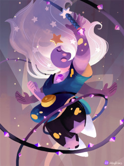 abbydraws:  Amethyst just keeping up with