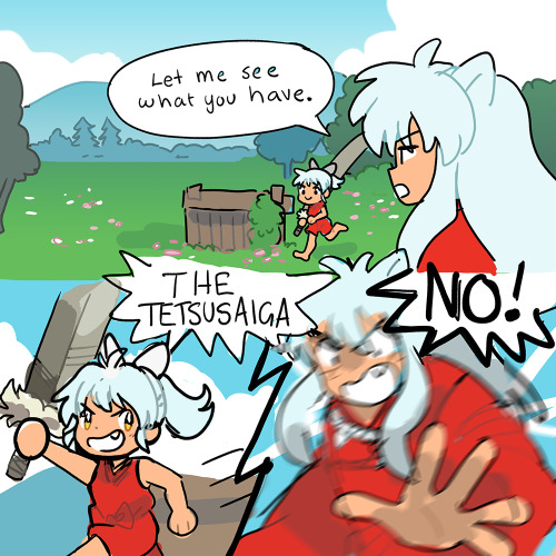 eisorus:  so inuyasha is a dad now