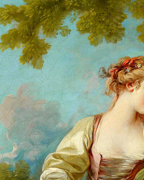 arsantiquis:François Boucher - Les Sabots (detail). 