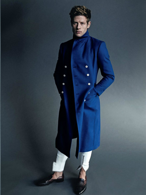 justjamesnorton:  James Norton in Vogue Italia, part 3. Photos by Tom Munro.  