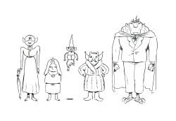 kingofooo:  concept sketches for the Vampiresby