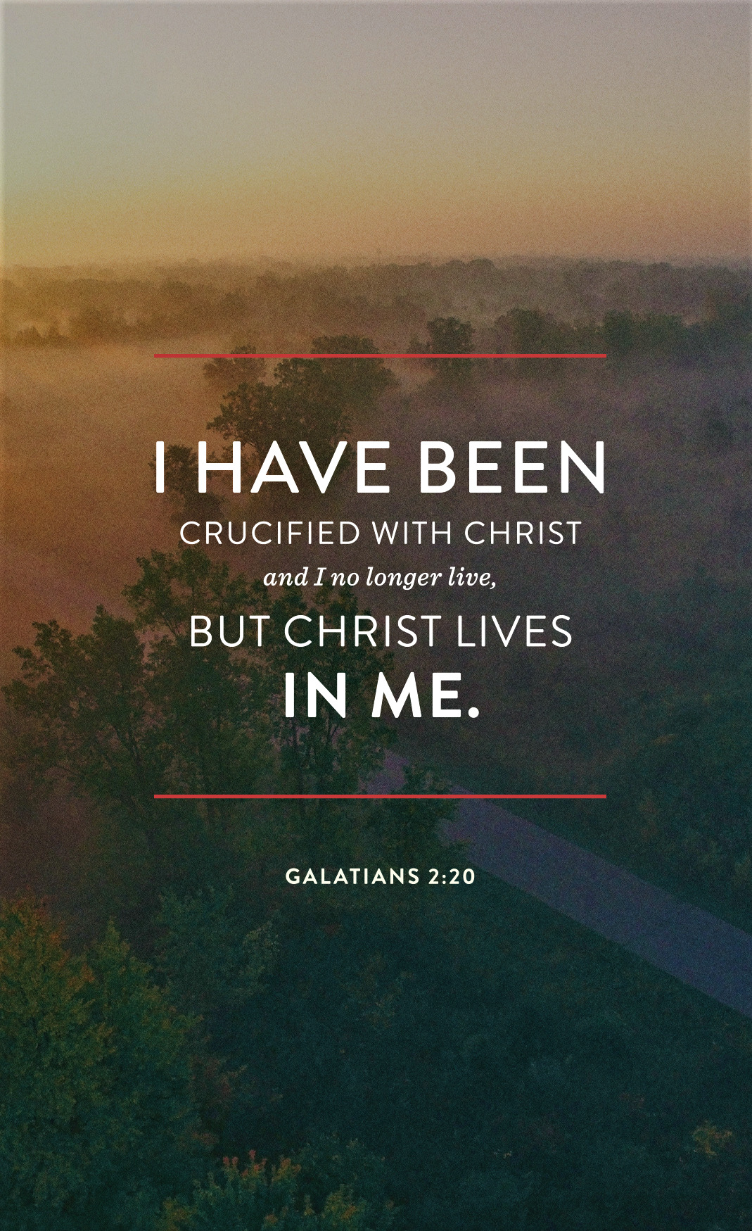 The Living... — Galatians 2:20 (NIV) - I have been crucified with...